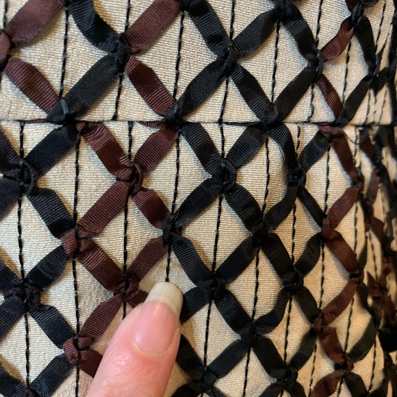 Vintage 1950’s Brown Waffle-Style Dress - Picture 11 of 11